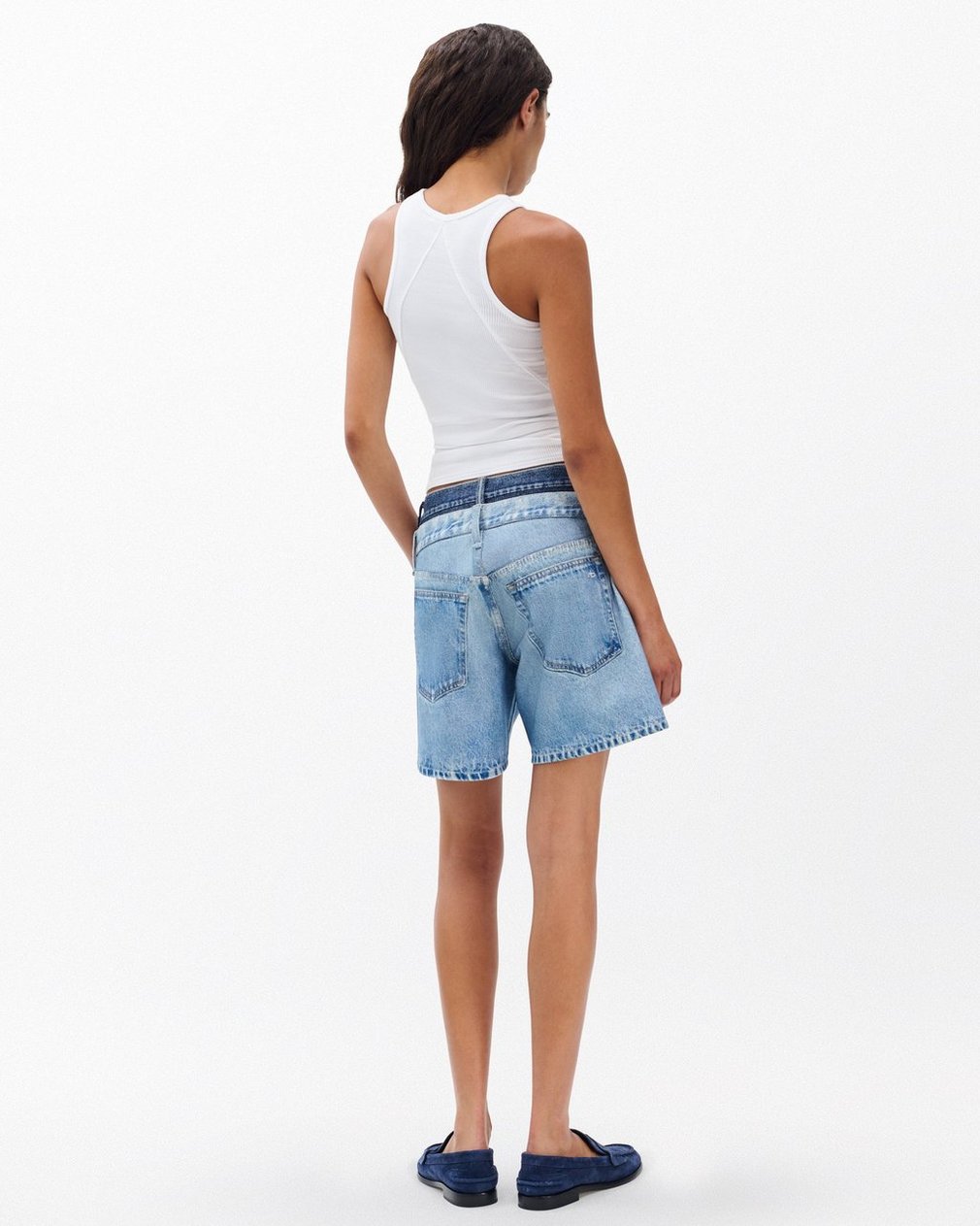 Miramar Kaia Layered Shorts Double Indigo - Image 6