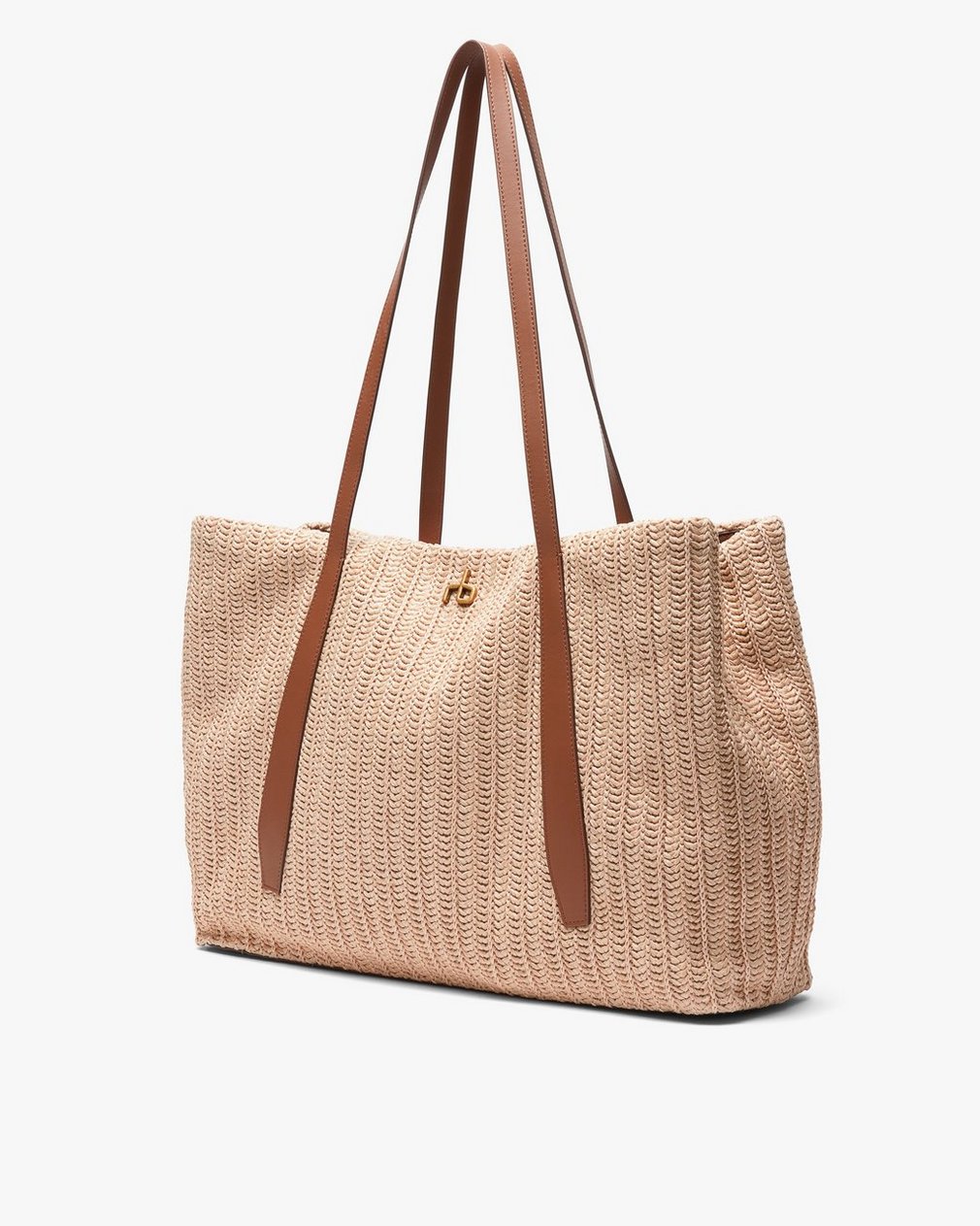 Chelsea Straw Tote Natural - Image 3