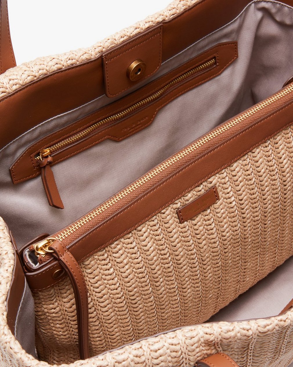 Chelsea Straw Tote Natural - Image 6