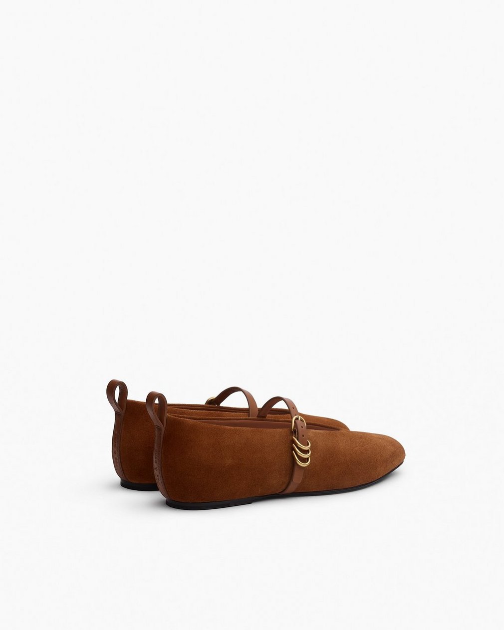 Spire Suede Mary Janes Umber Suede - Image 4