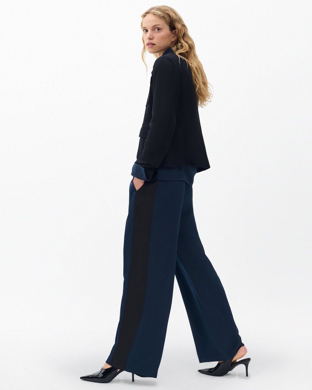 Olivia Striped Pants Salute