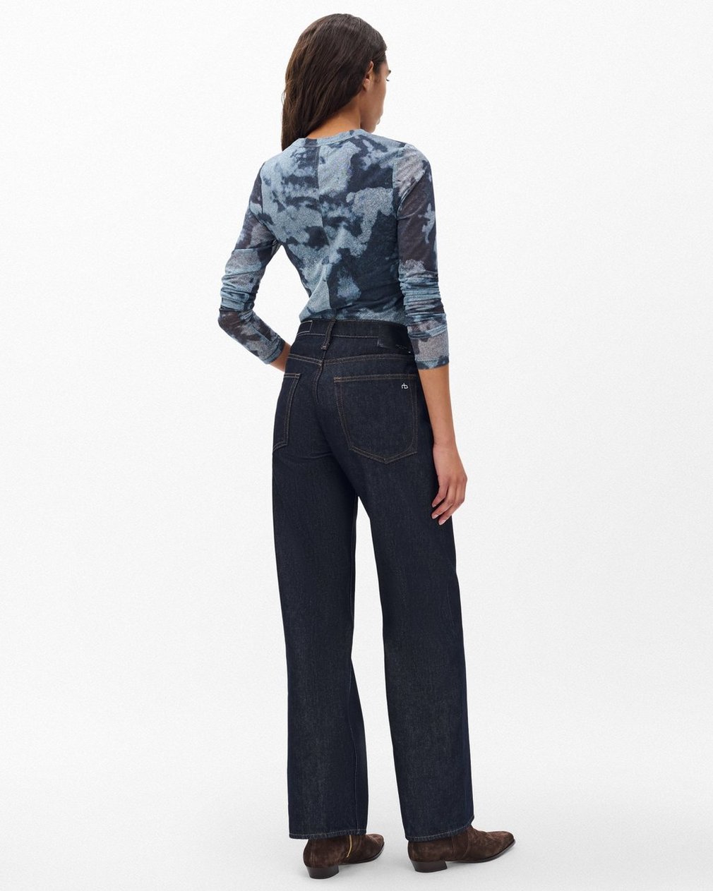 Saige Relaxed Straight Jeans Twilight Rinse - Image 6