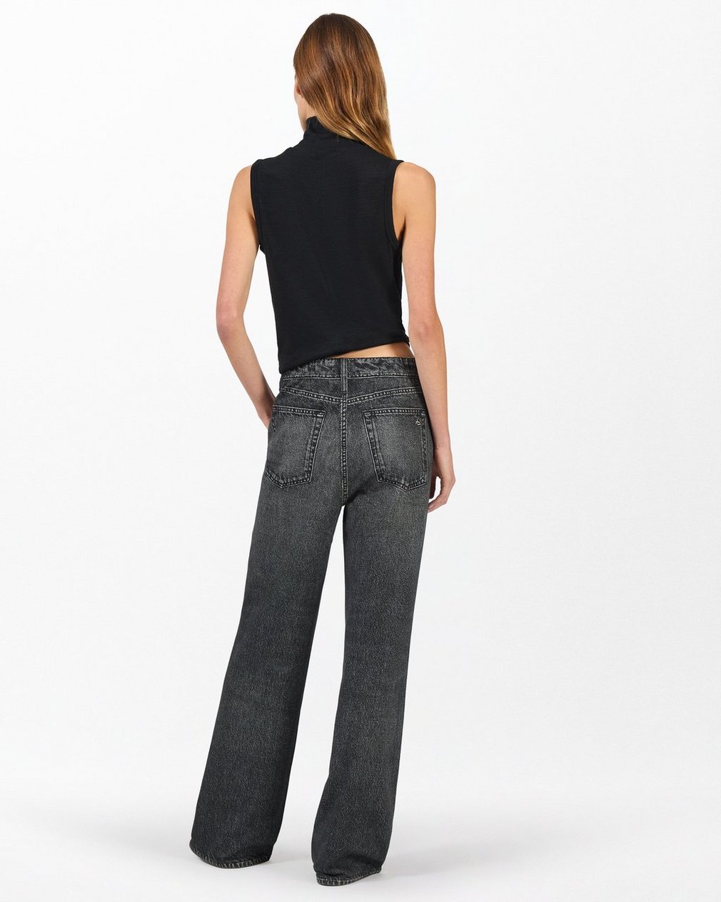 Miramar Sport Stripe Track Pants Washedblck Grn Wht Stripe - Image 5
