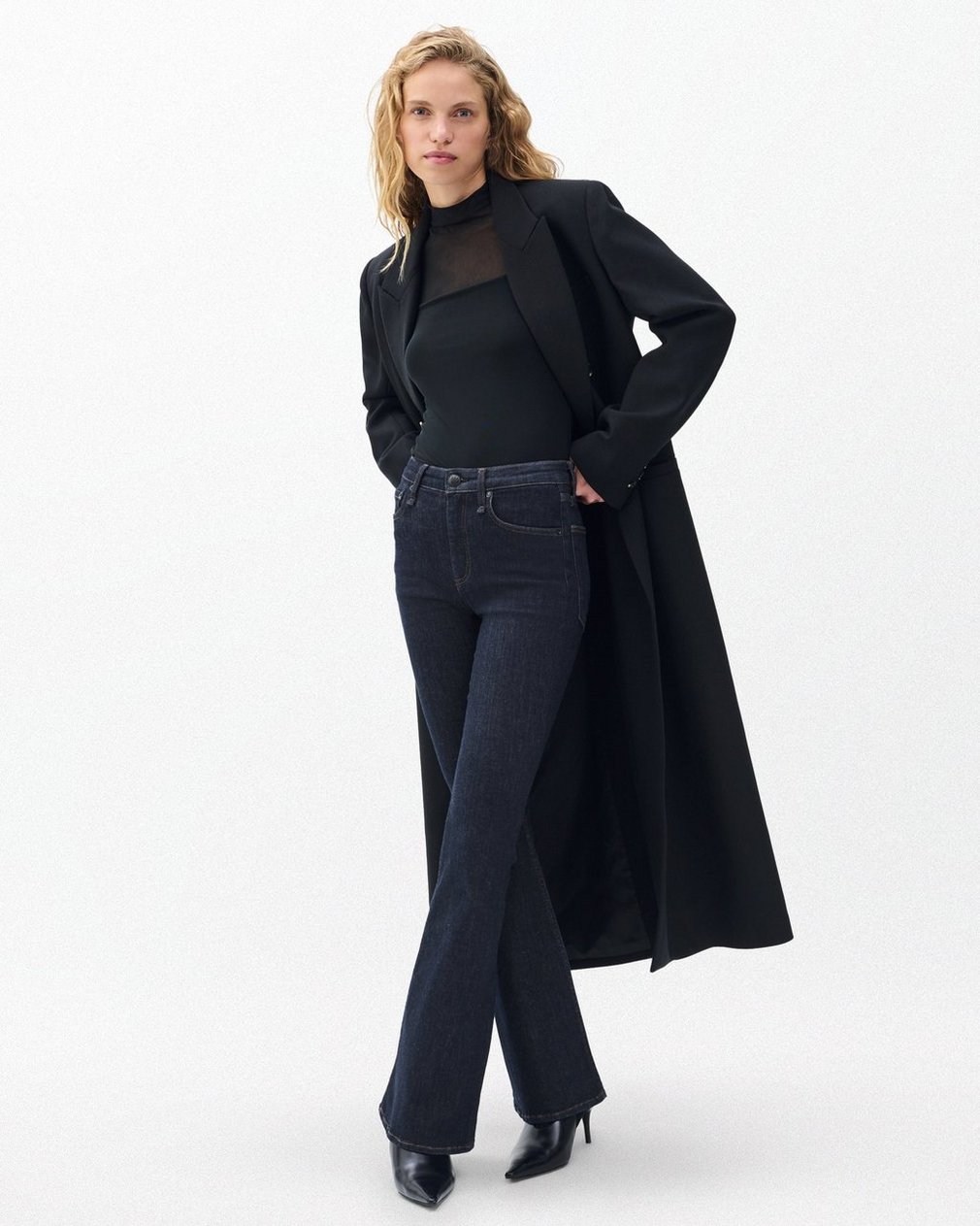 Dahlia Flare Jeans Rinse