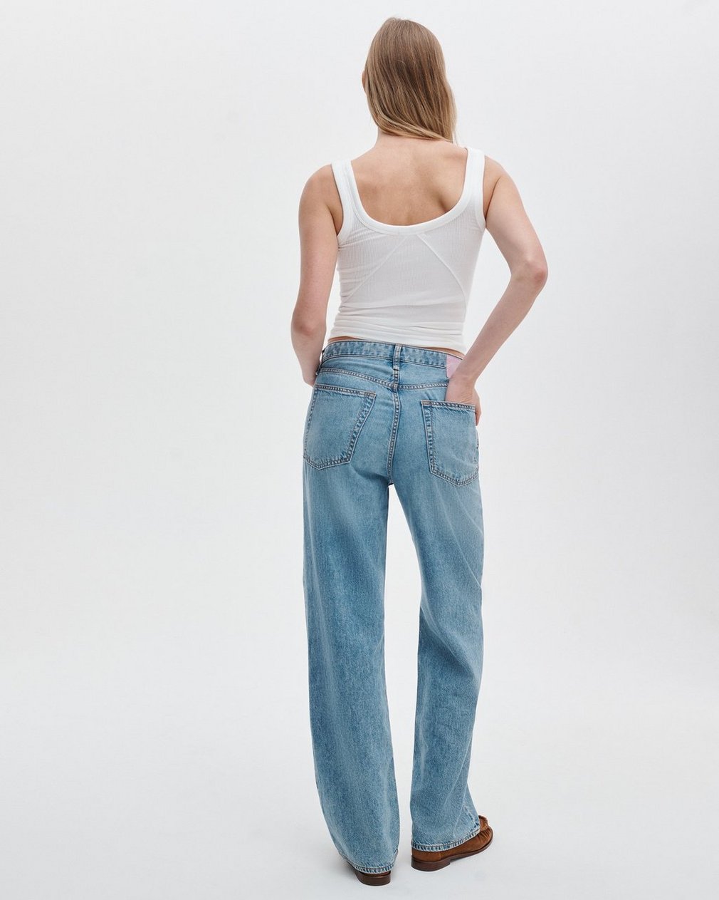 Featherweight Logan Wide-Leg Jean Audrey - Image 6