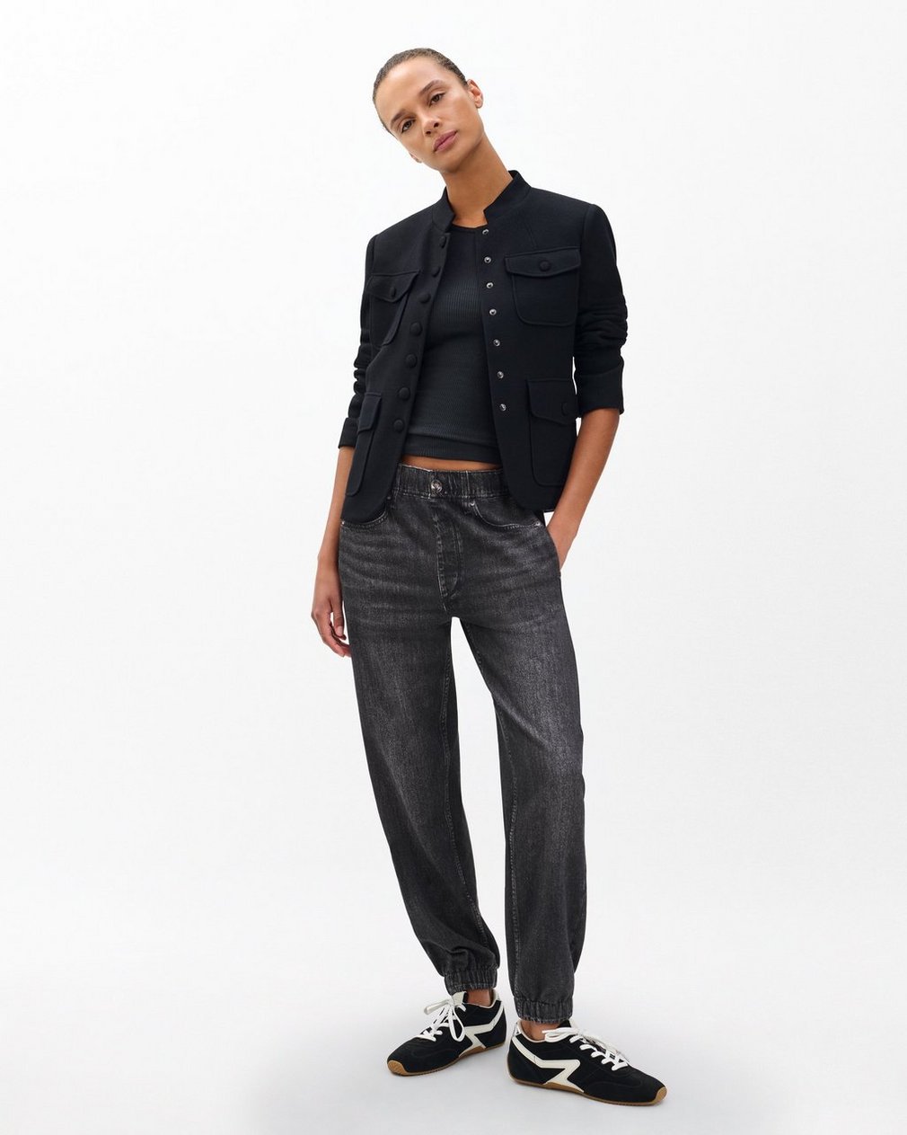 Miramar Jogger Pants Faded Black