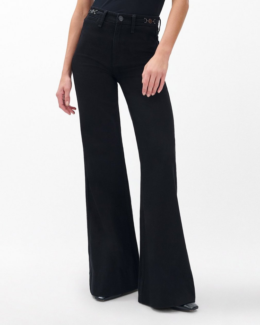 Skylar Wide-Leg Jeans Black - Image 4