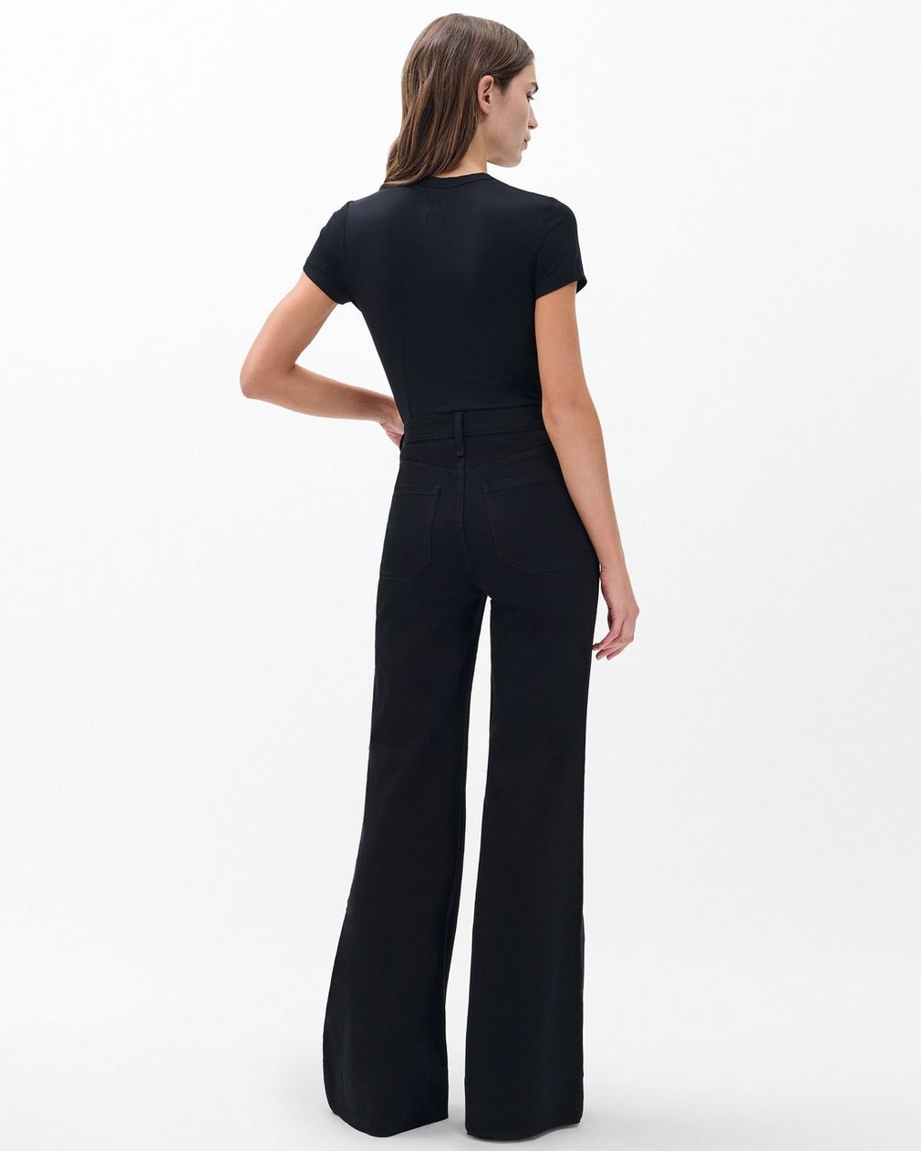 Skylar Wide-Leg Jeans Black - Image 6
