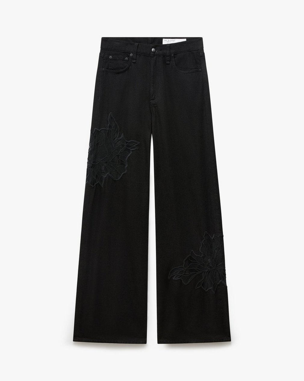 Sofie Wide-Leg Jeans Black Rinse - Image 2