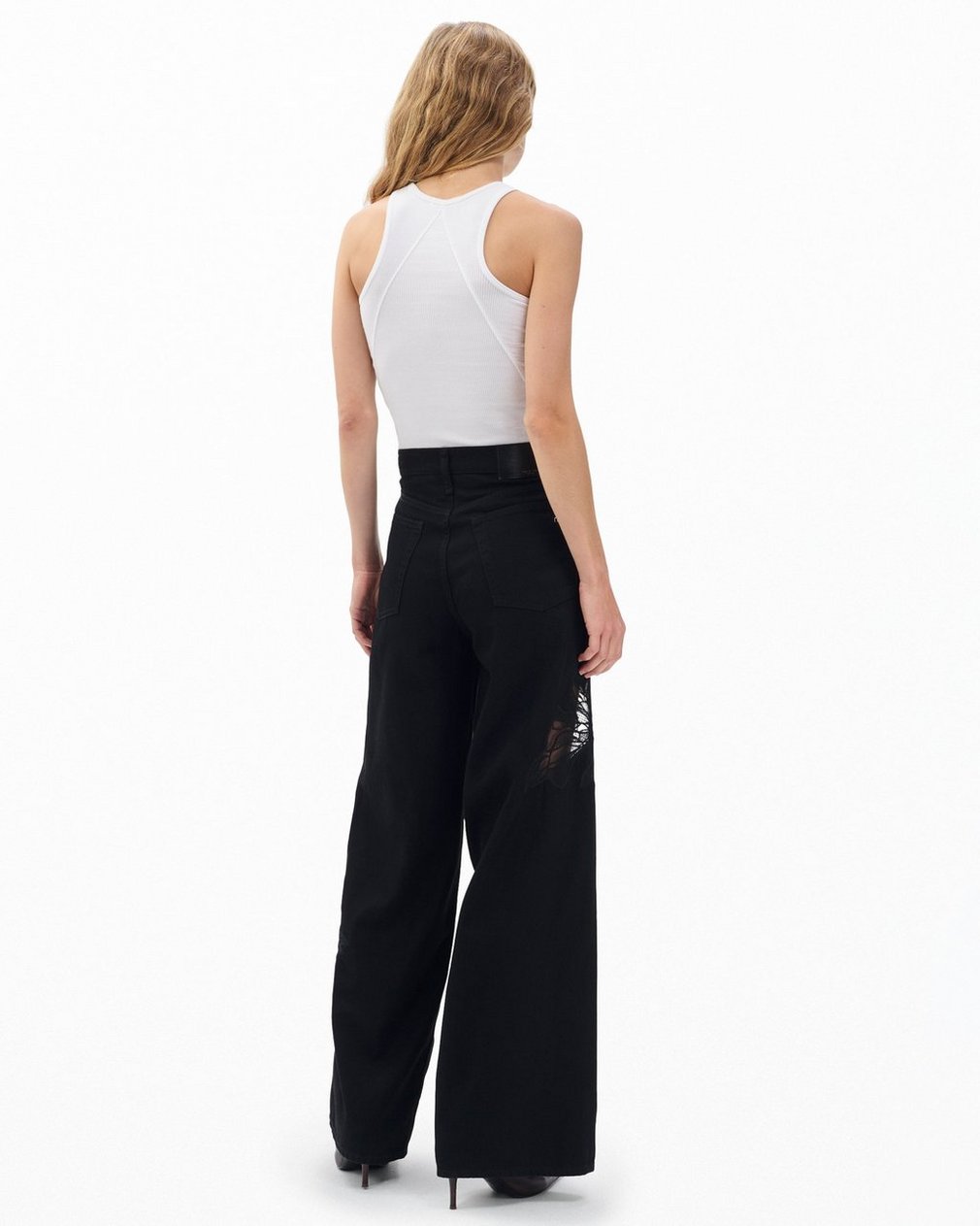 Sofie Wide-Leg Jeans Black Rinse - Image 6