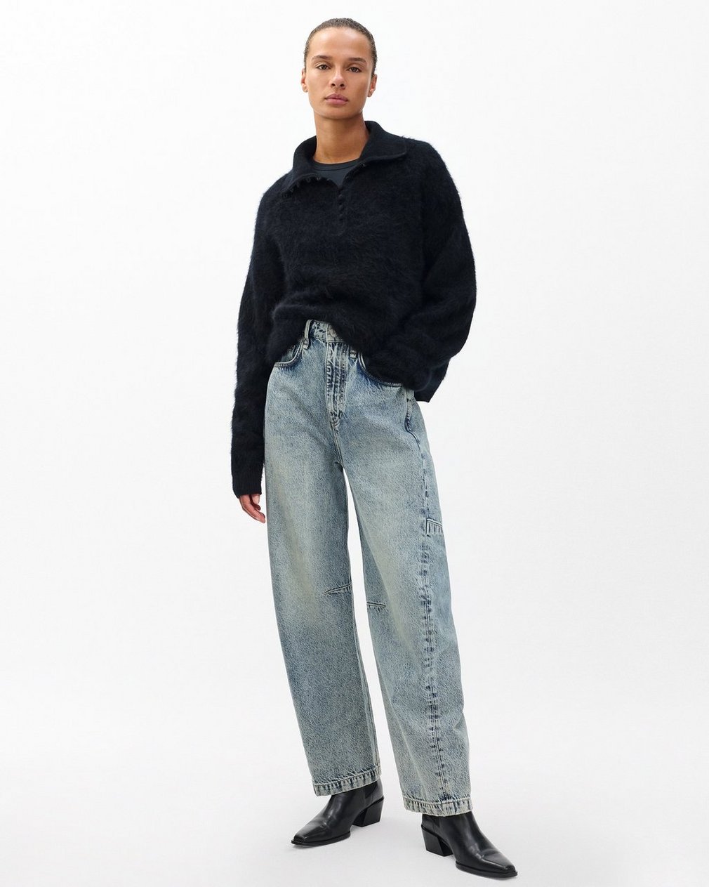 Charlie Barrel Jeans Placid