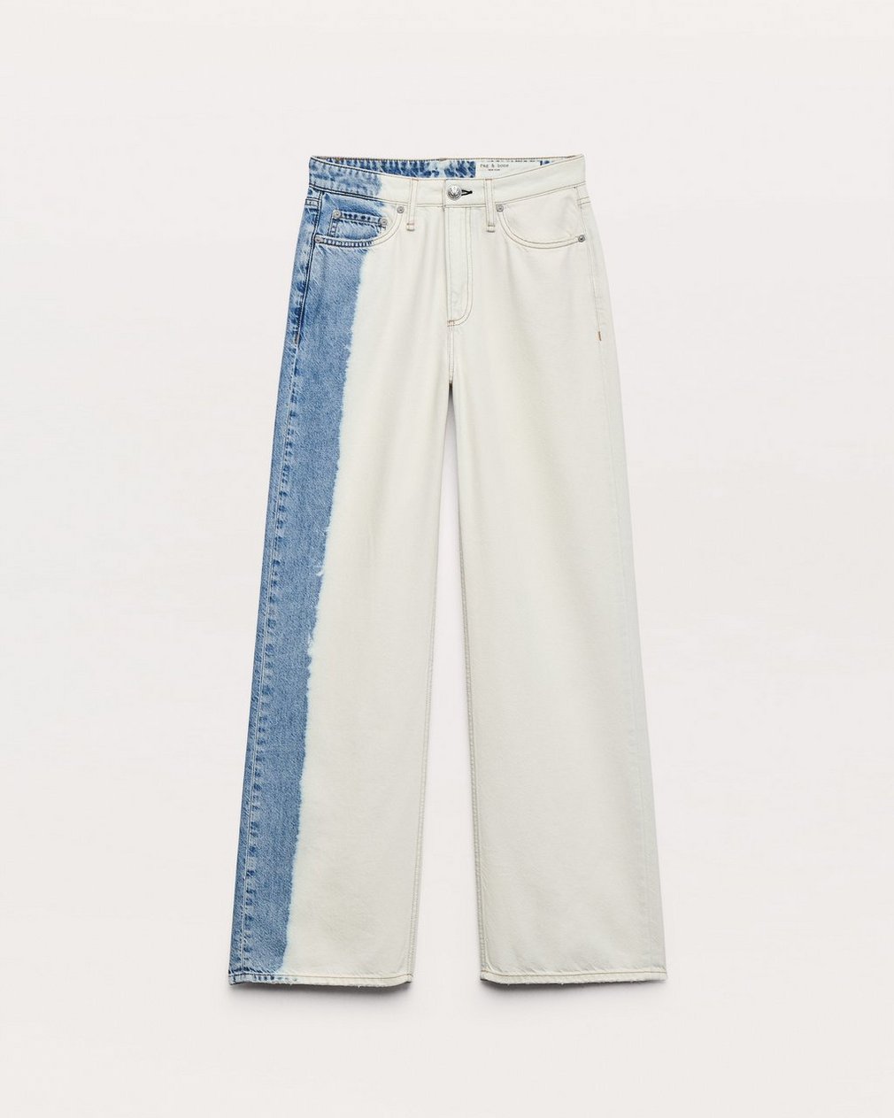 Logan Wide-Leg Jeans Bleach Stripe - Image 2