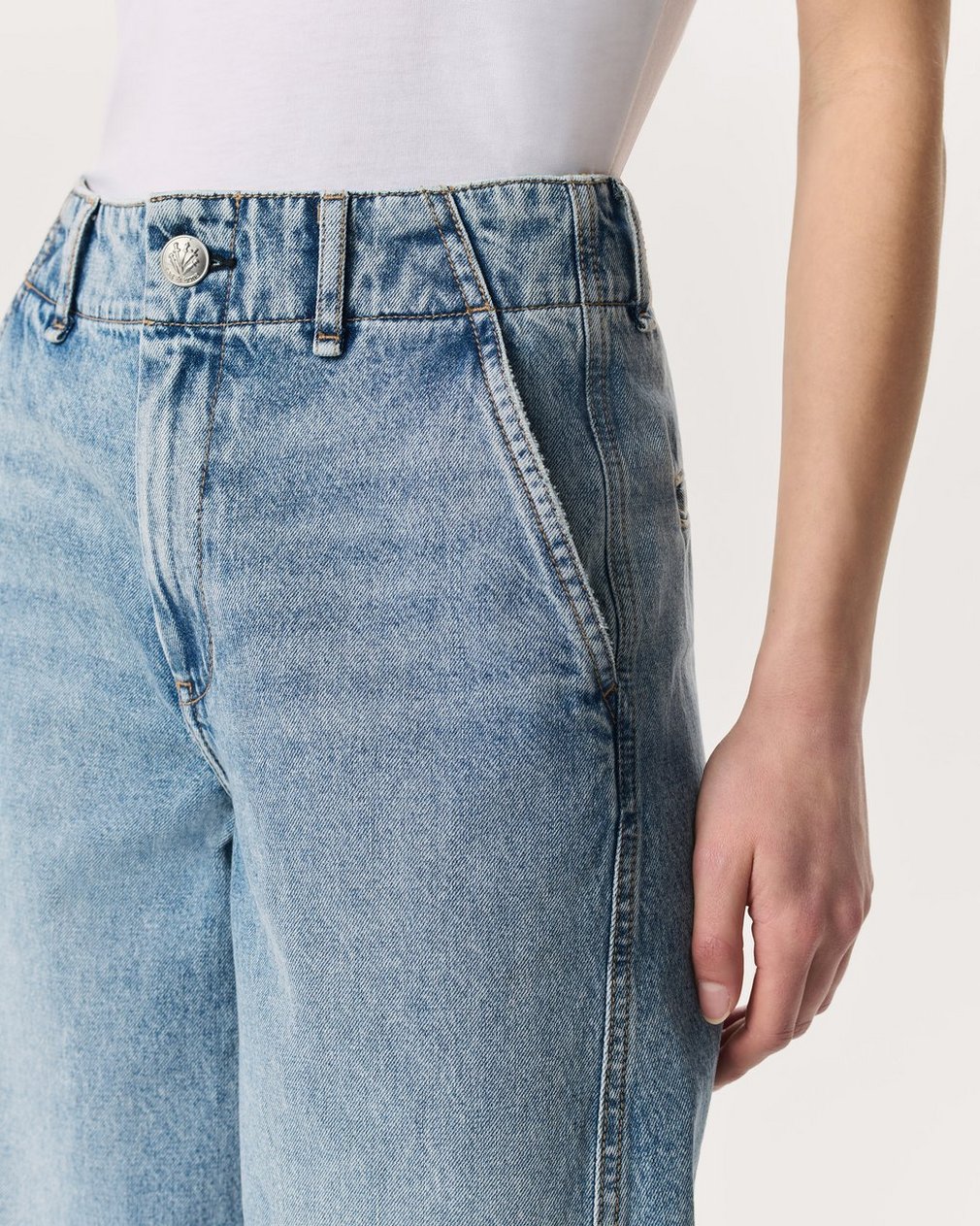 Tailored Jamie Denim Culotte Pacific - Image 4