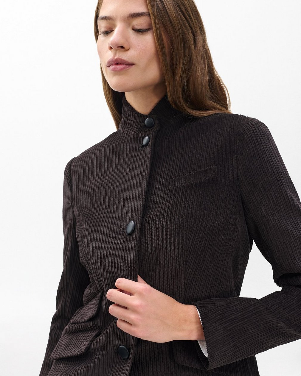Slade Corduroy Blazer Brown - Image 7