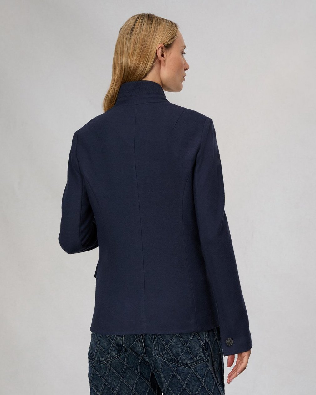 Slade Wool Blazer Navy - Image 5
