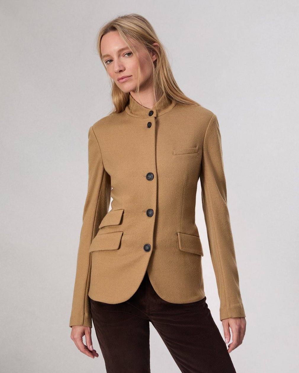Slade Wool Blazer Camel