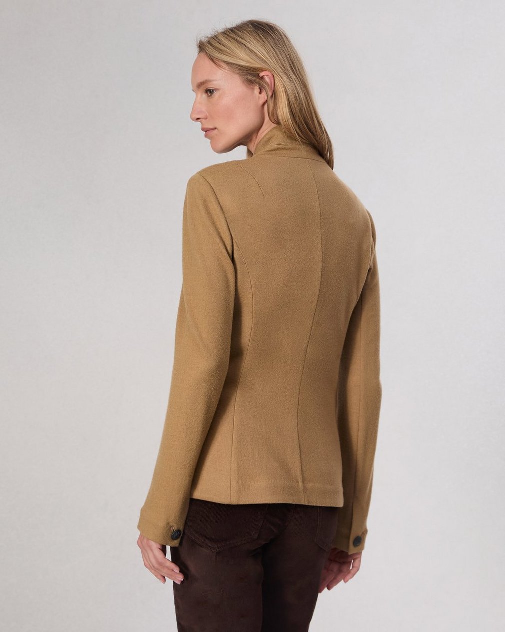 Slade Wool Blazer Camel - Image 5
