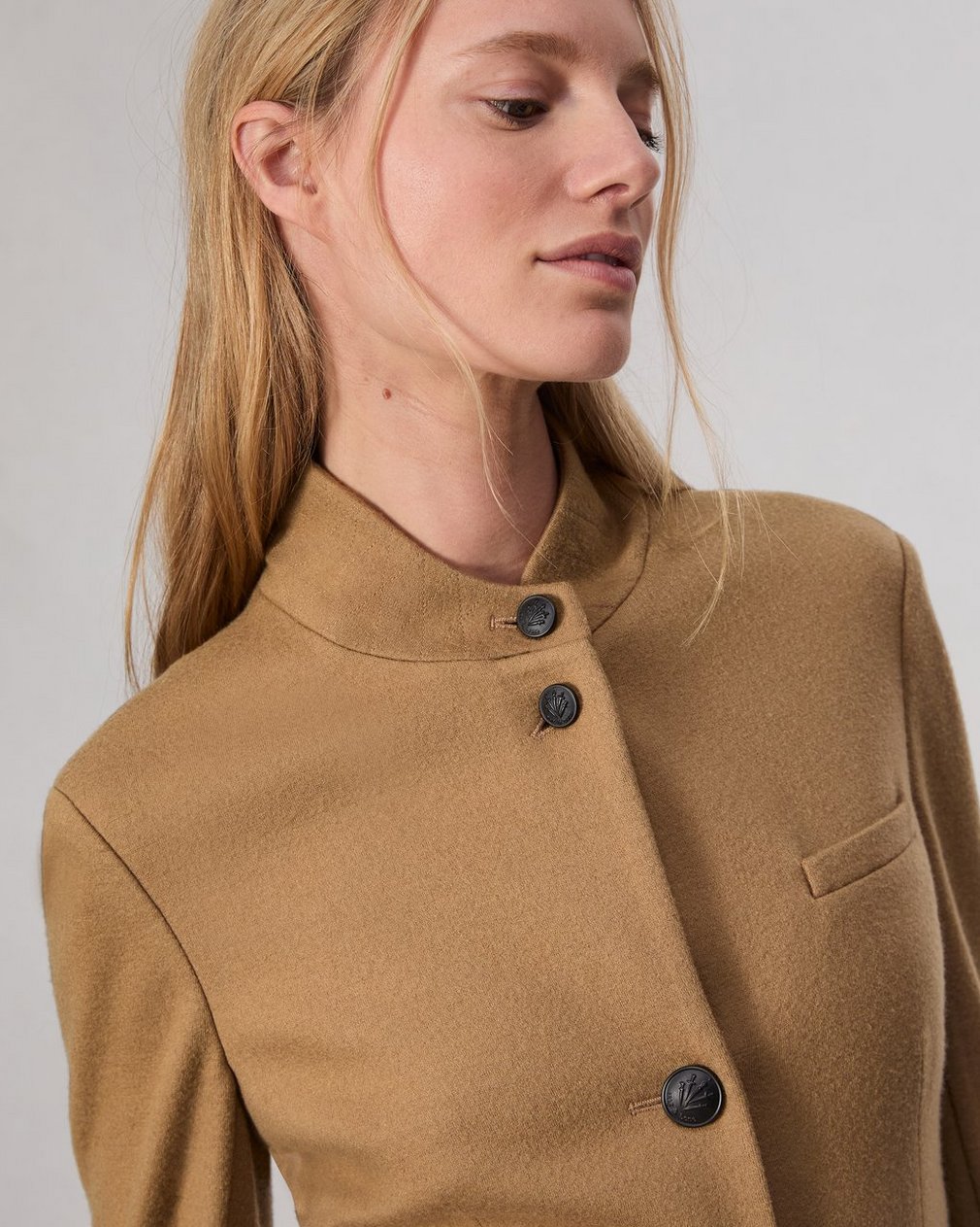 Slade Wool Blazer Camel - Image 6