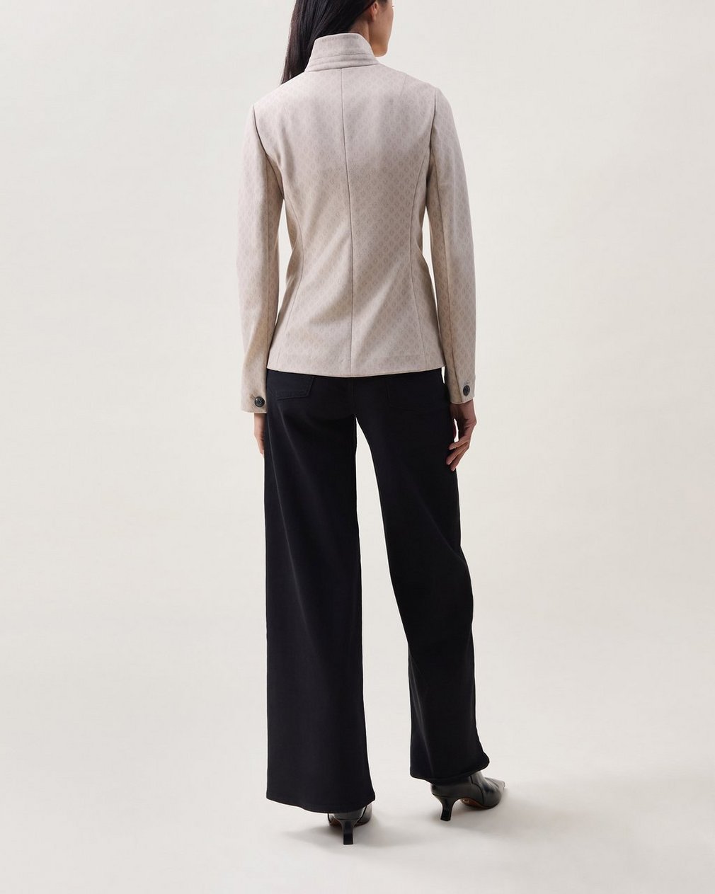 Sadie Jacquard Blazer Dusty Clay Multi - Image 2