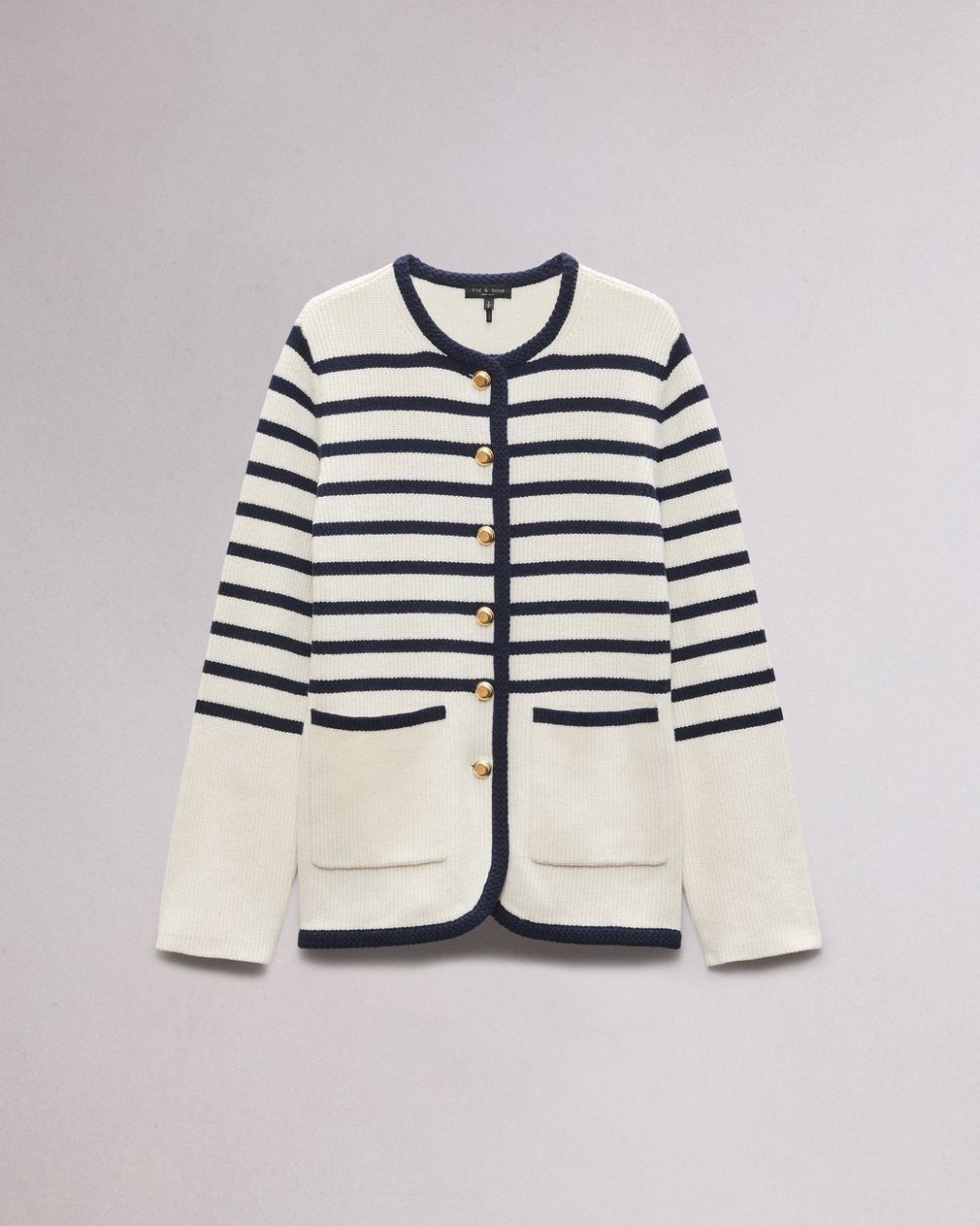 Nancy Wool Cardigan Ivory - Image 2