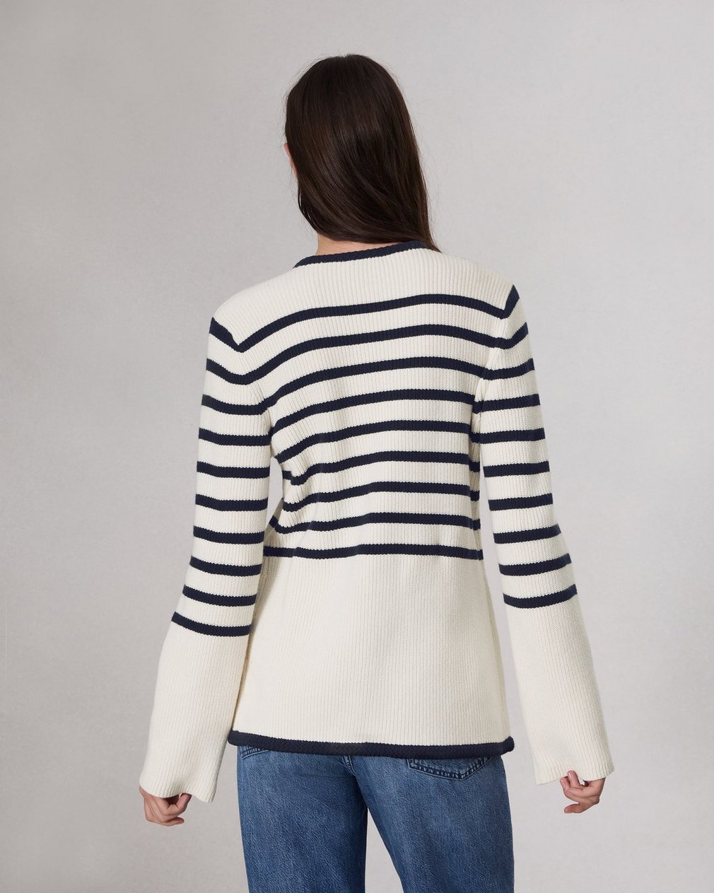 Nancy Wool Cardigan Ivory - Image 5