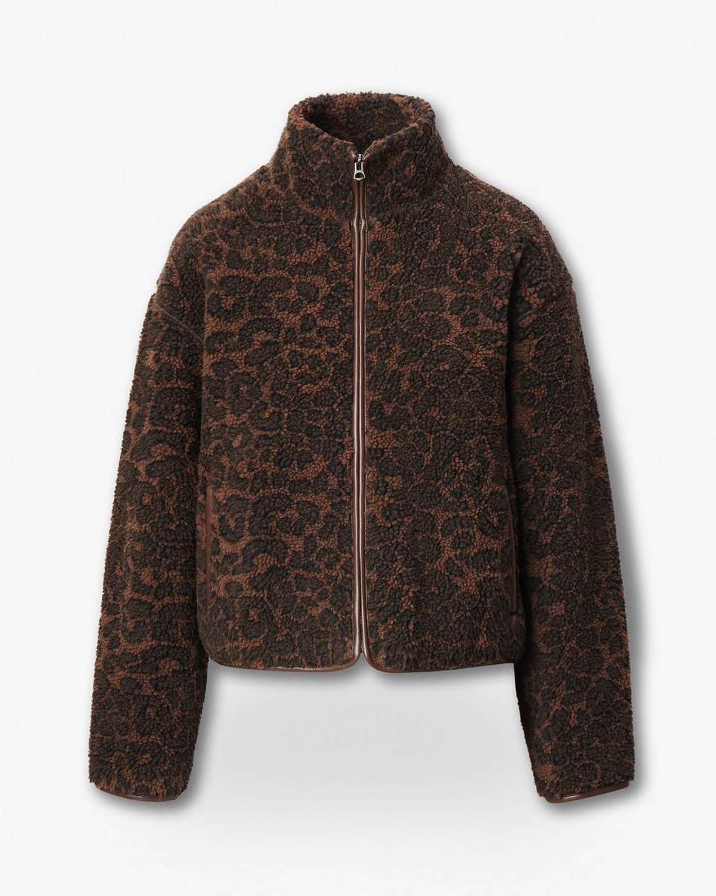 Sun Leopard Sherpa Jacket Leopard - Image 2