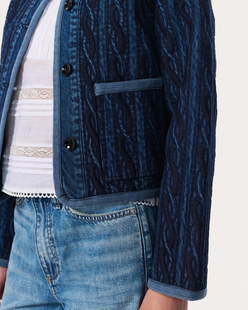 Carter Denim Liner Blue - Image 5