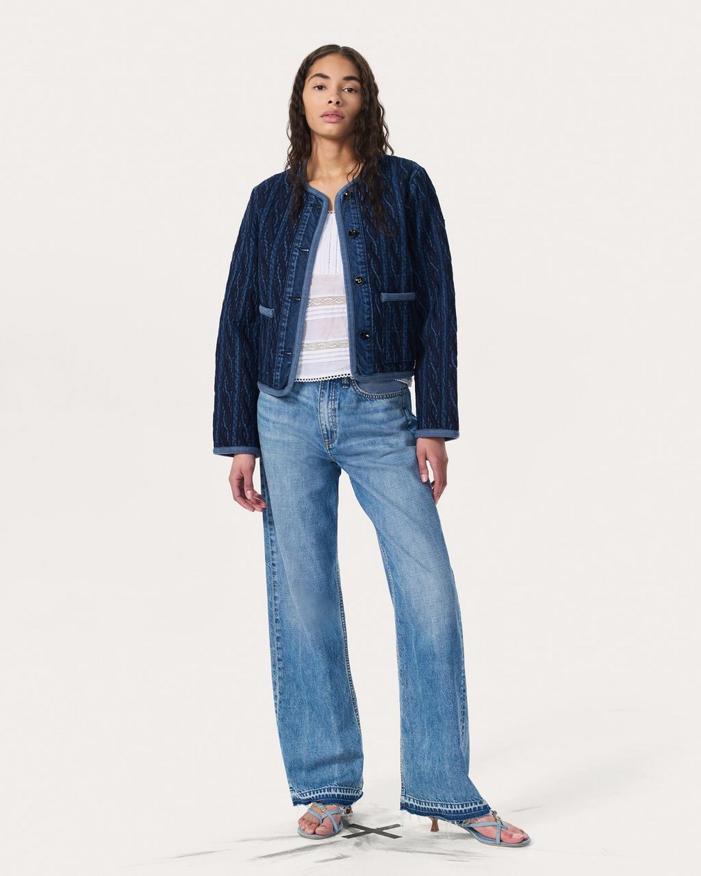 Carter Denim Liner Blue - Image 7