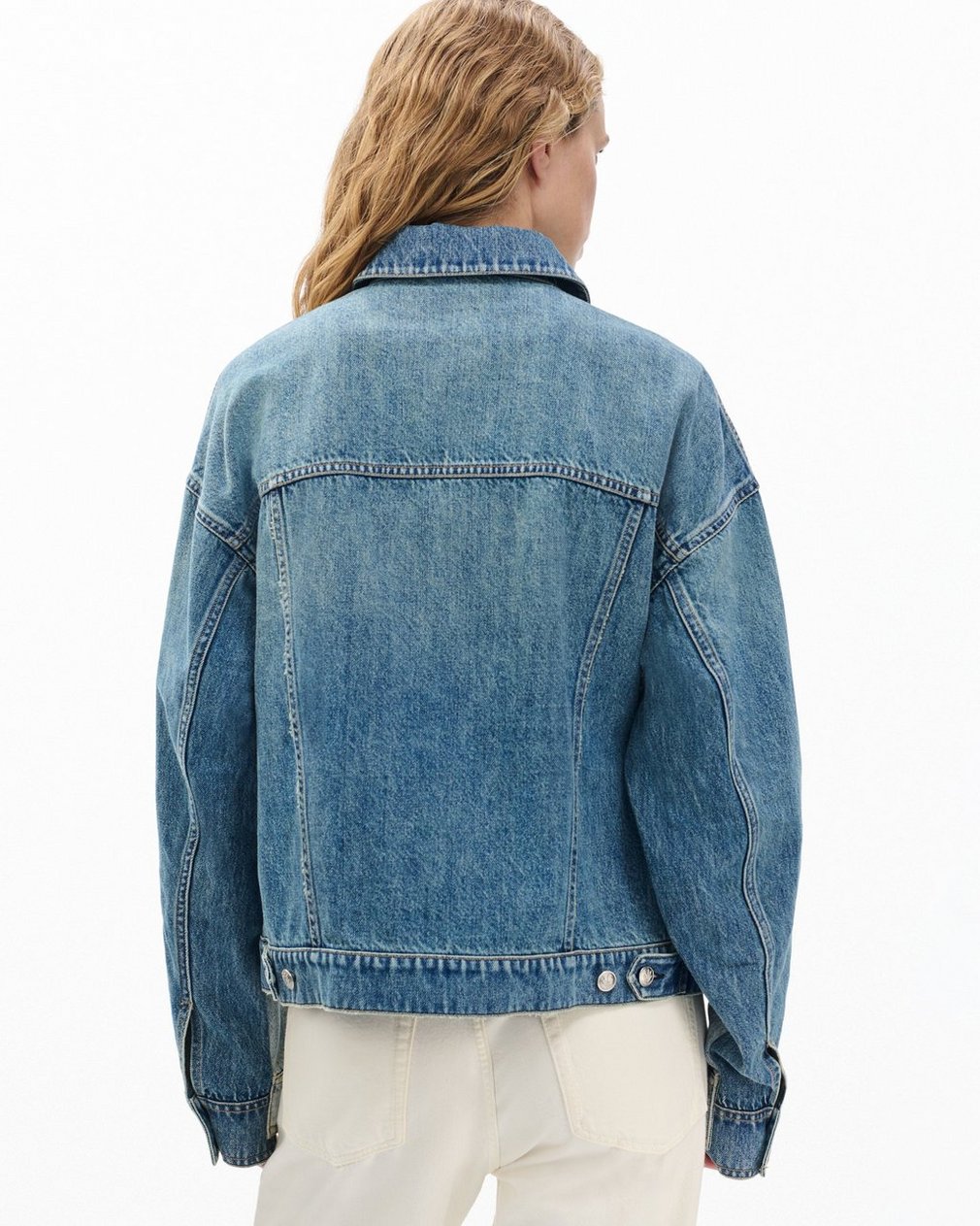 Ryan Denim Trucker Jacket York Spliced - Image 6