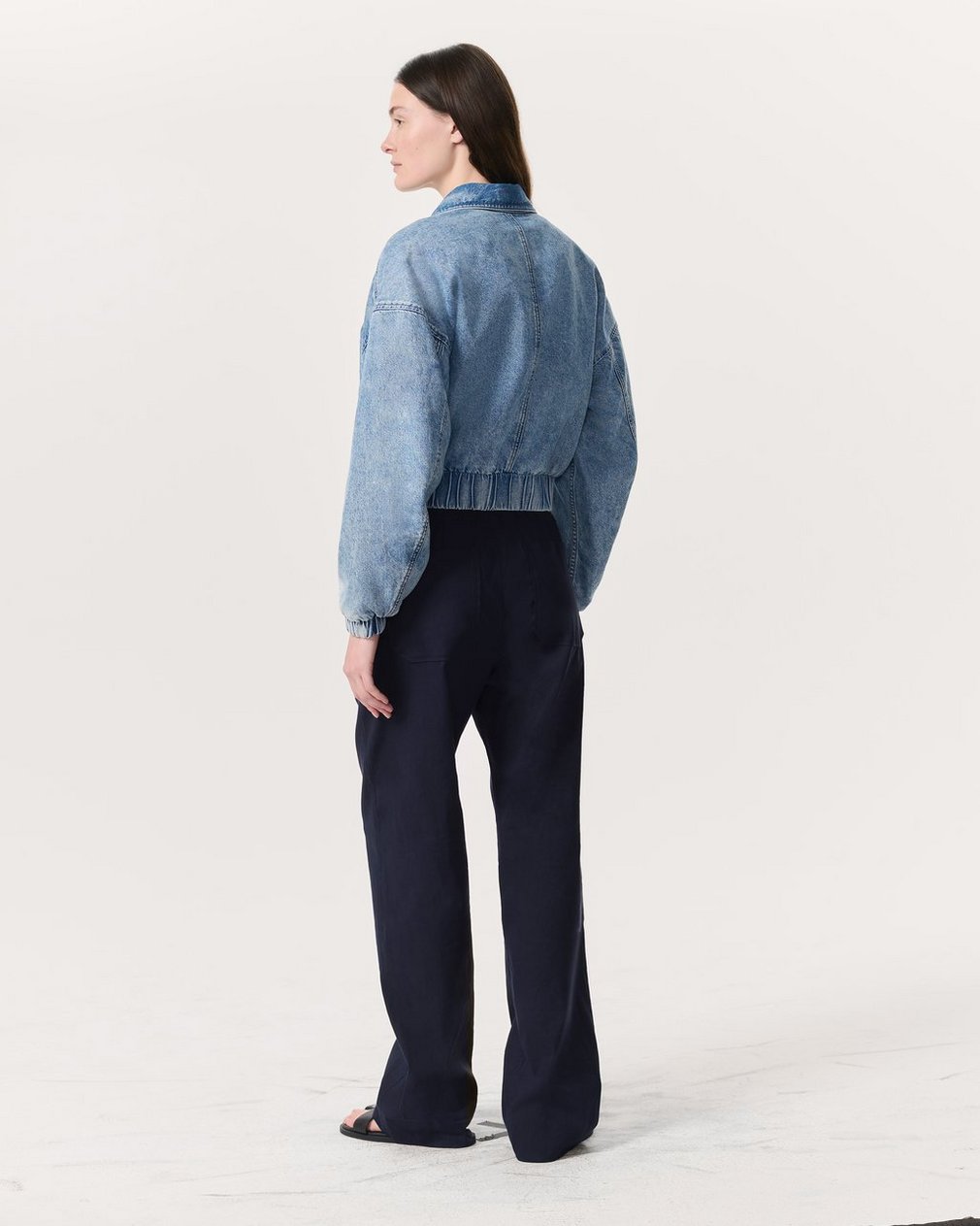 Featherweight Lara Denim Jacket Chime - Image 4