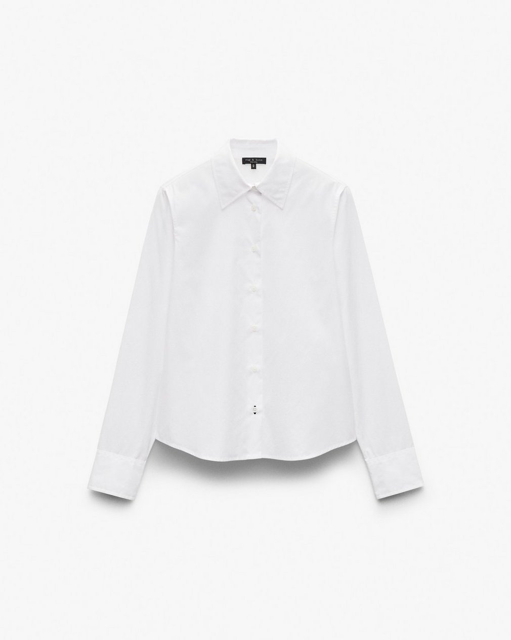 Dayton Poplin Shirt White - Image 2