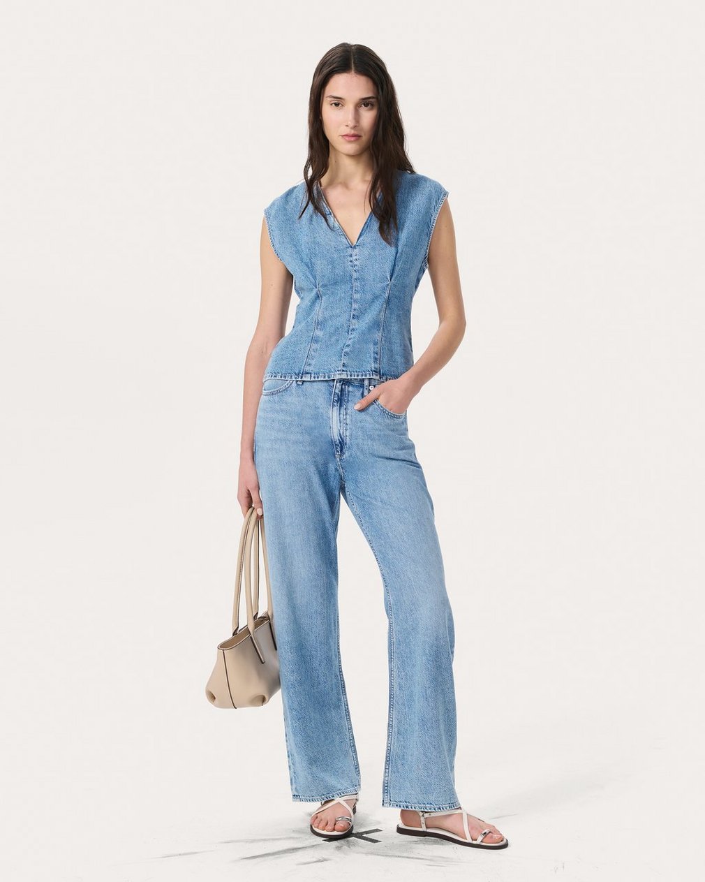 Ava Denim Top Tilden - Image 3