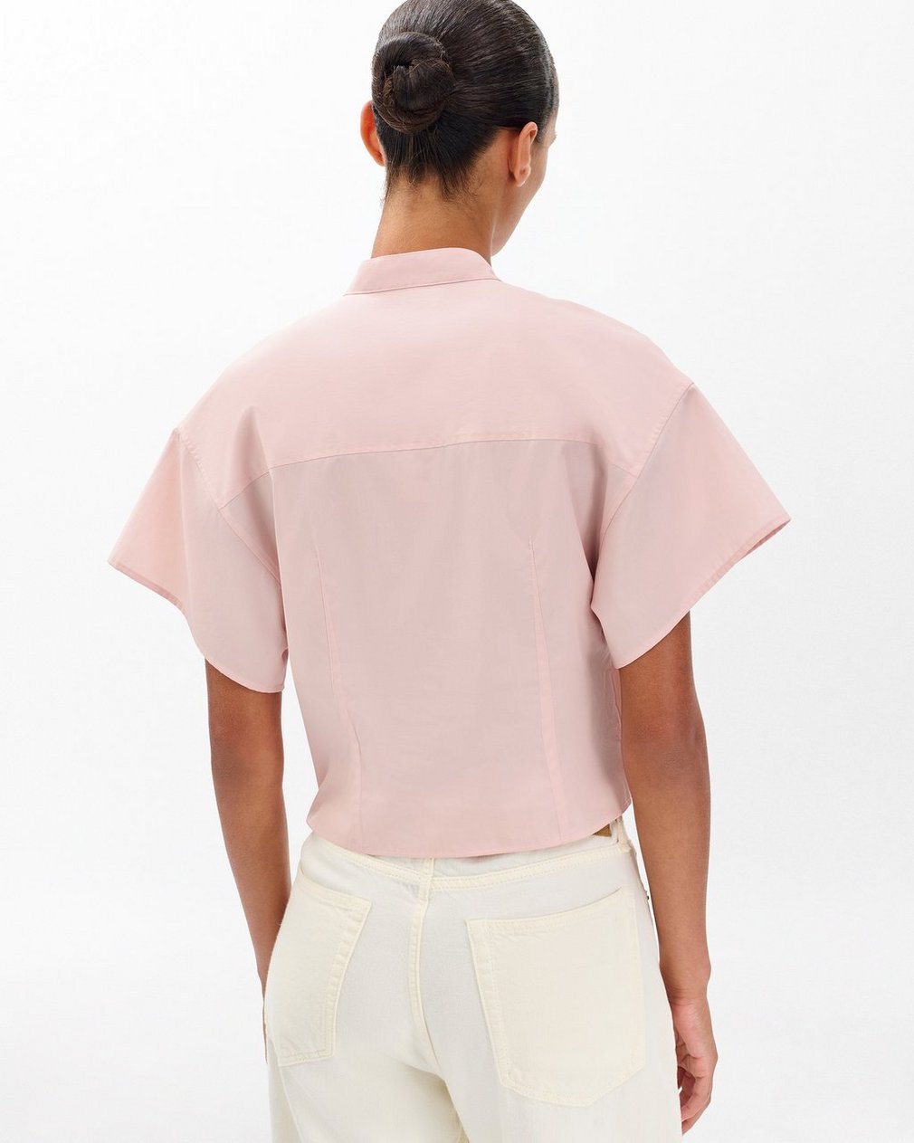 Gretchen Poplin Shirt Rose - Image 6