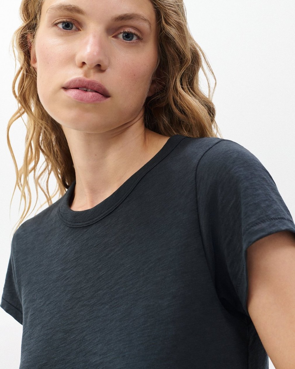 WoMen??s Slub T Shirt - Image 3