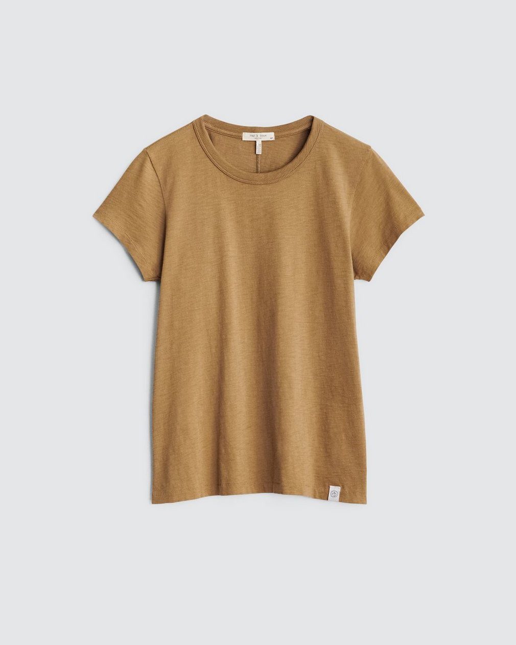 The Slub T Shirt Khaki - Image 2