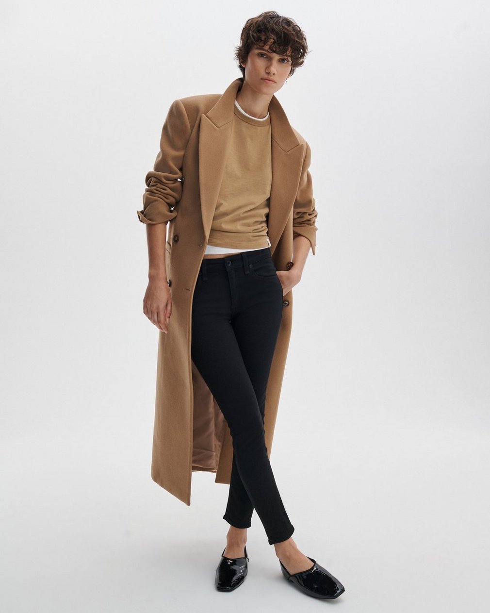 The Slub T Shirt Khaki - Image 3