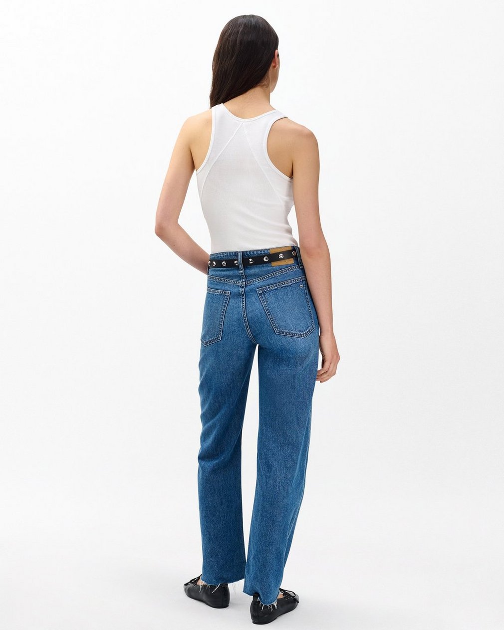 The Essential Rib Tank White - Image 5
