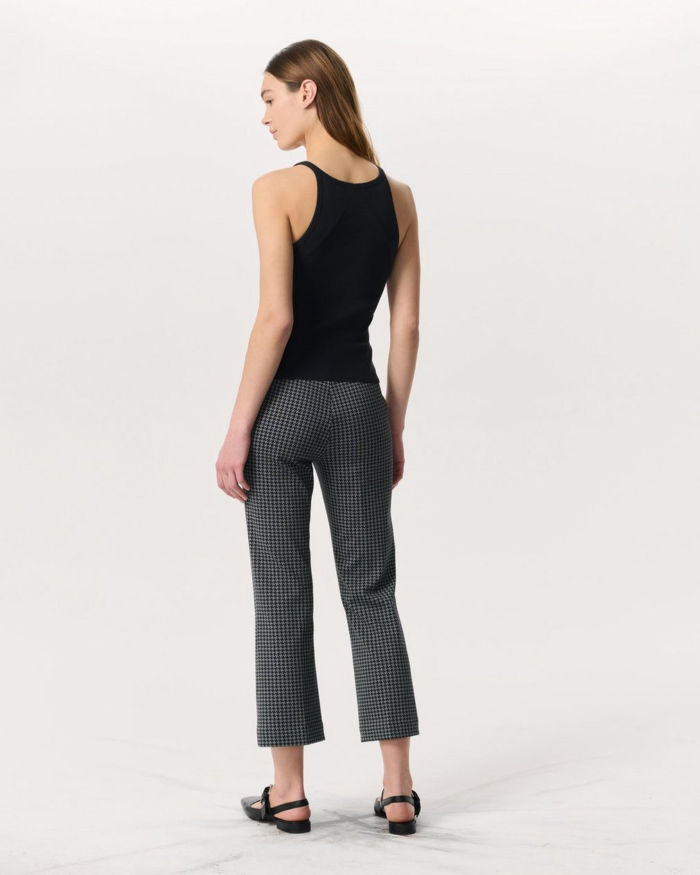 Essential Rib String Tank Black - Image 5