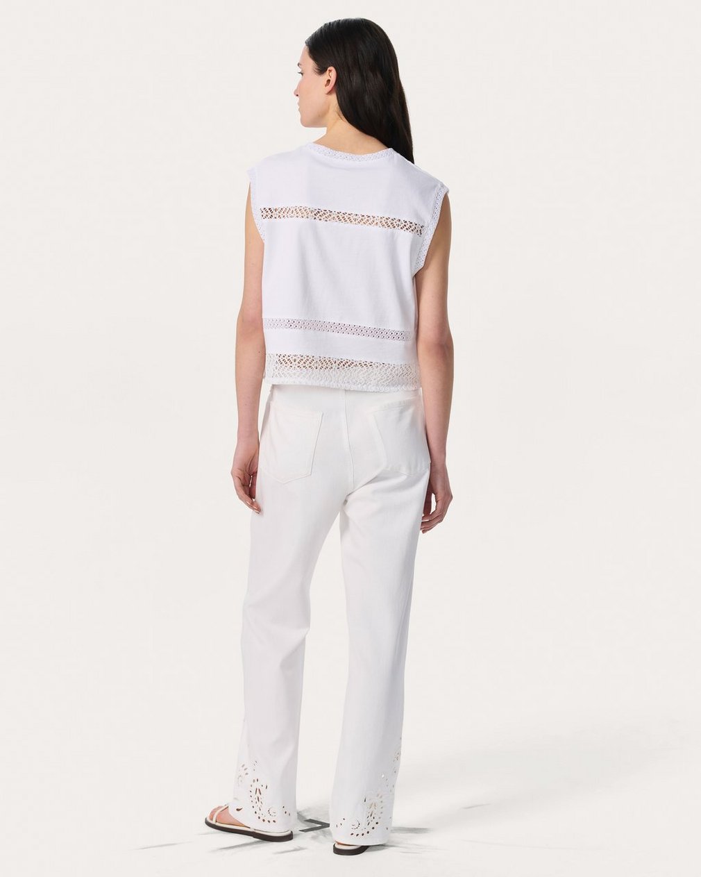 Rosie Muscle Tank White - Image 6