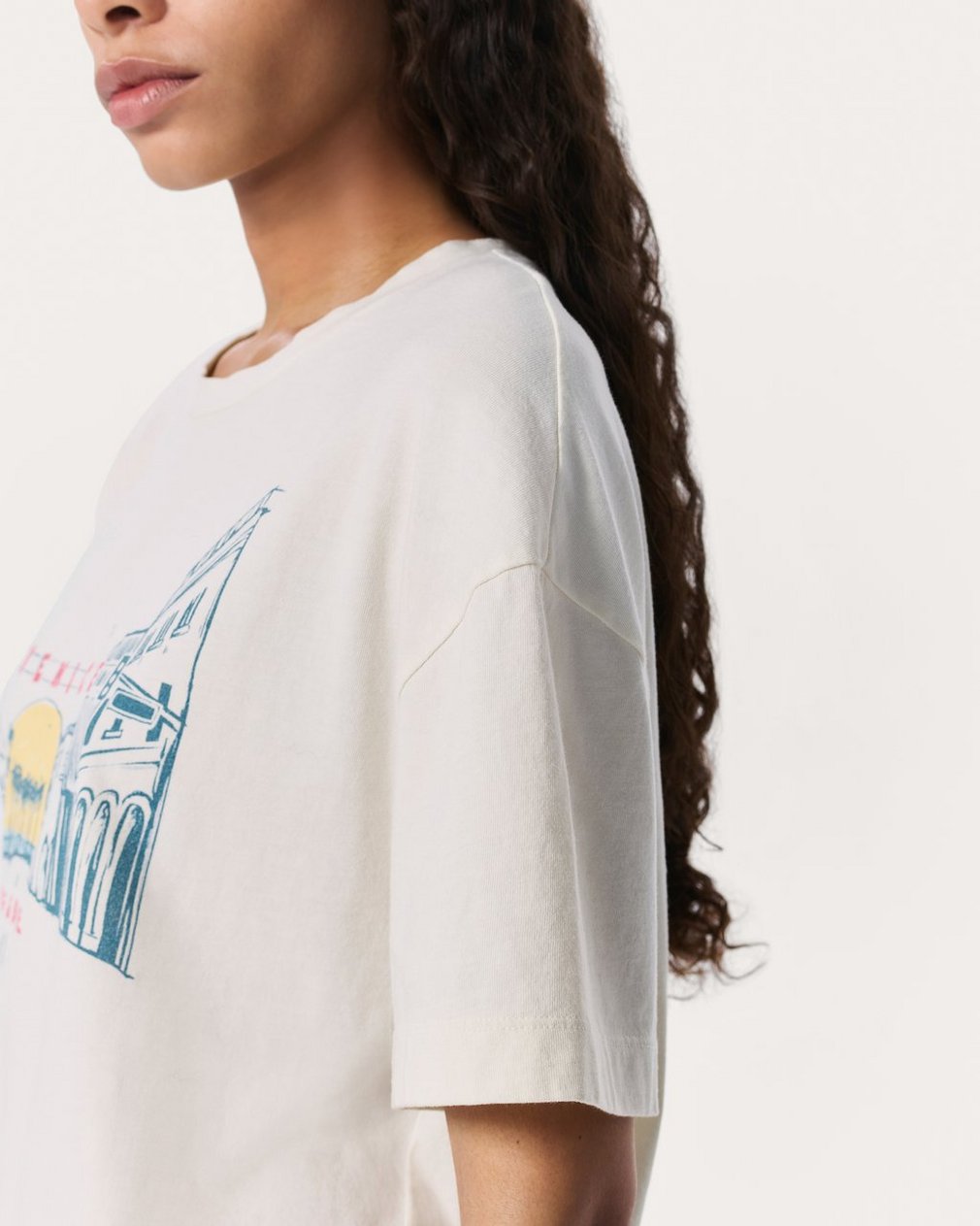 Venice Graphic T Shirt Chalk - Image 5