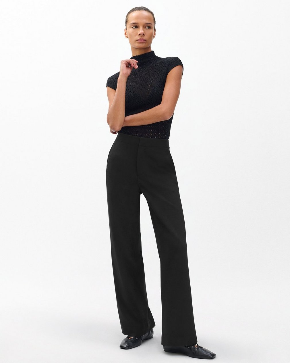 Irina Tailored Pants Black