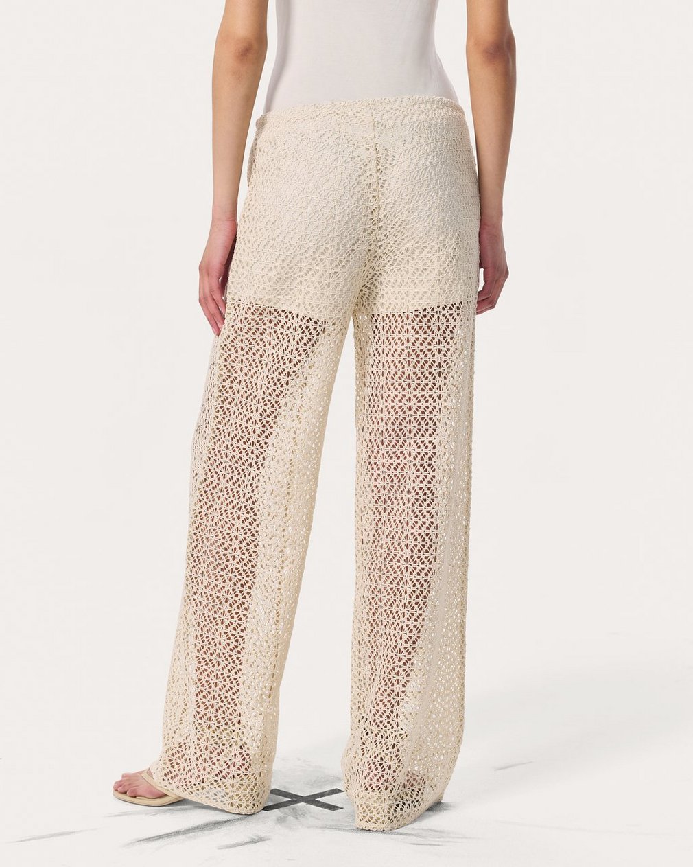 Liv Mesh Pants Turtledove - Image 6