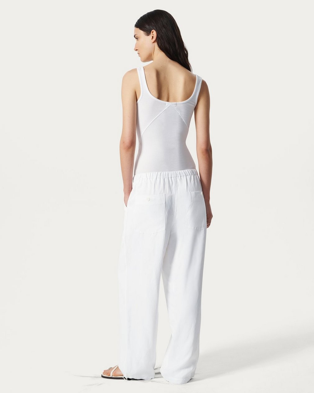 Adina Beach Pants White - Image 6