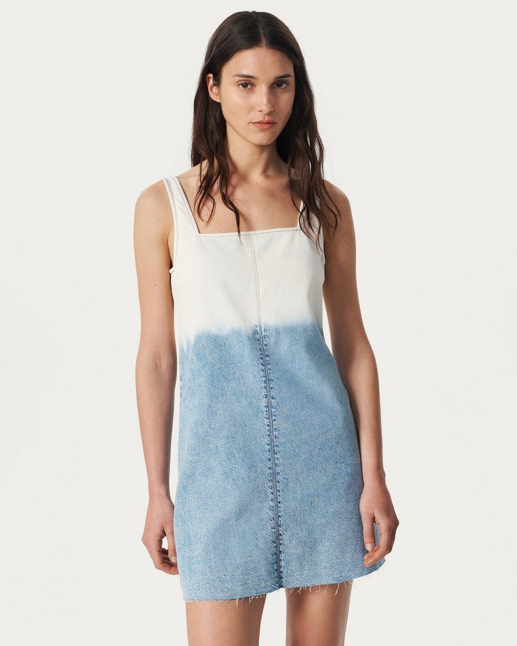 Jayde Denim Dress Bleach Stripe - Image 3