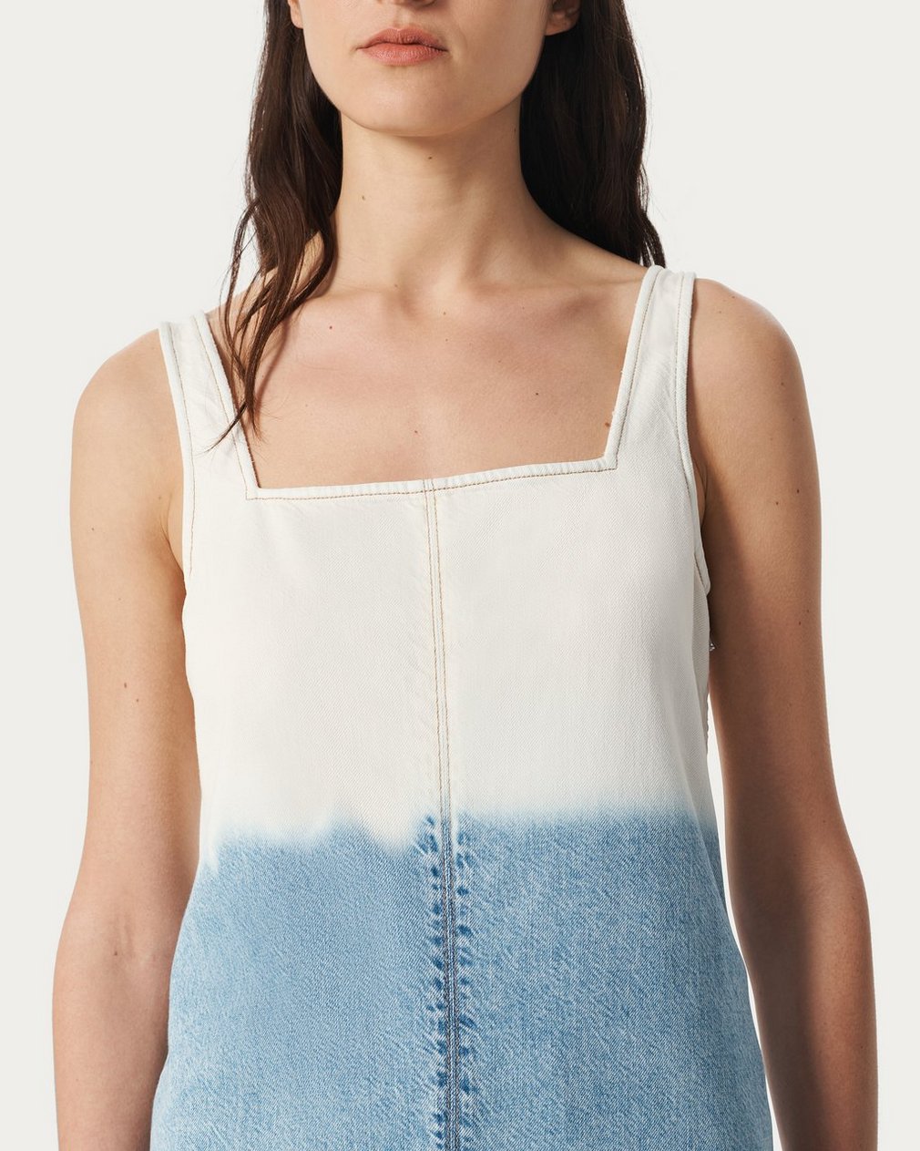 Jayde Denim Dress Bleach Stripe - Image 4