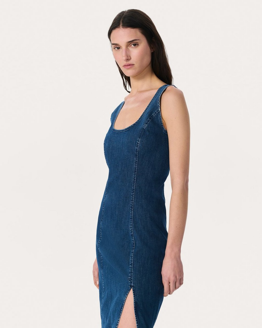 Athena Denim Dress Bryant - Image 3