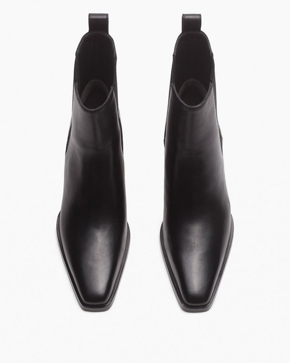 Joni Leather Chelsea Boots Black - Image 5