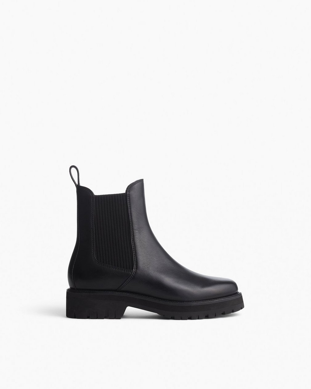 Corey Leather Chelsea Boots Black