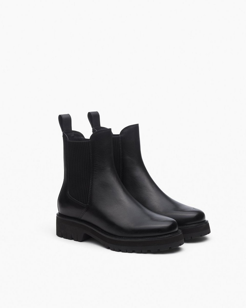 Corey Leather Chelsea Boots Black - Image 3