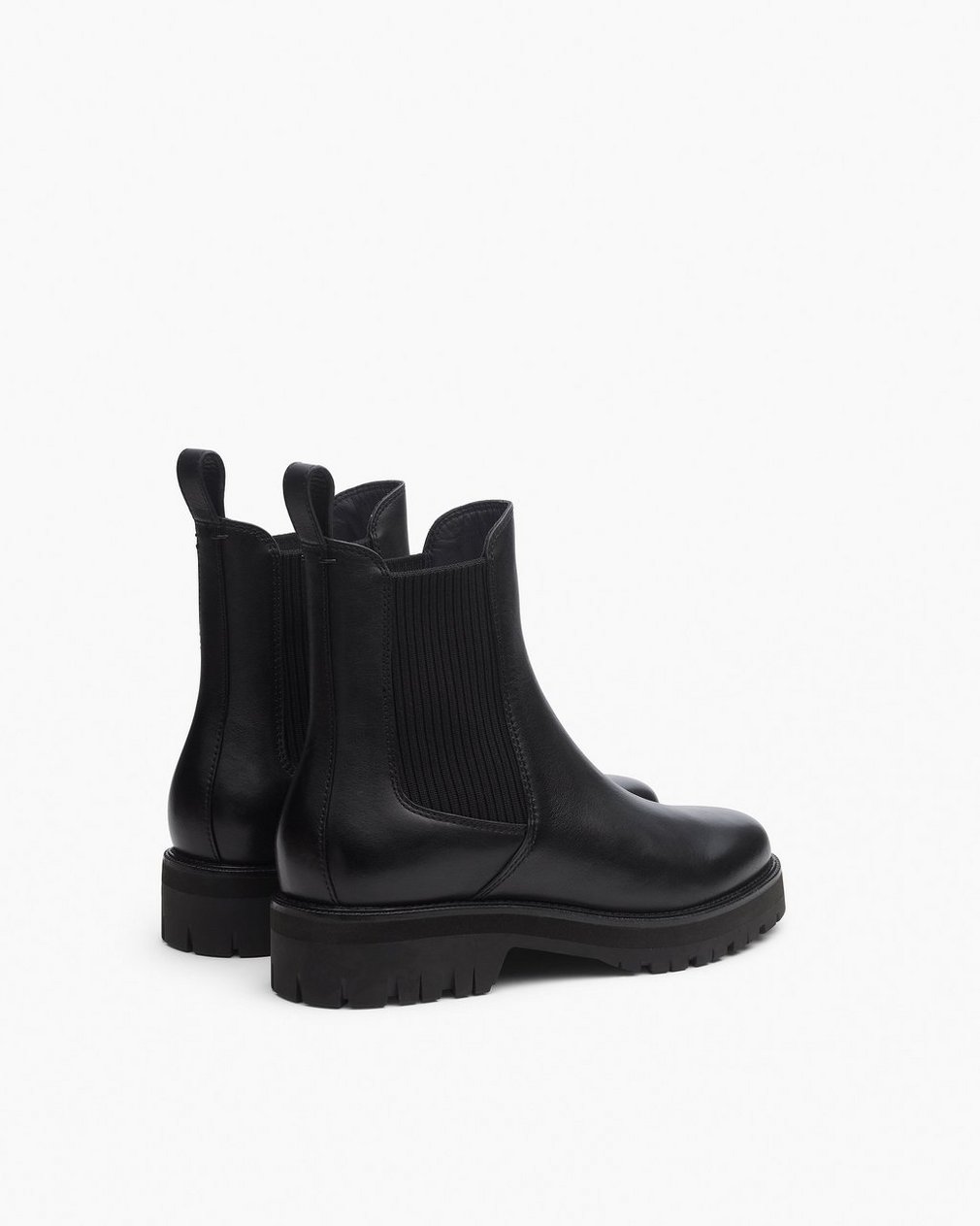 Corey Leather Chelsea Boots Black - Image 4